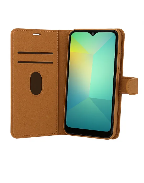Samsung Galaxy A17 5g Trend S Plus Kapaklı Kılıf - Taba