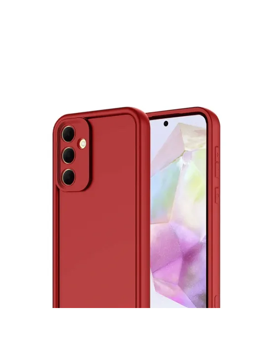 Samsung Galaxy A17 5g Viera Silikon - Kırmızı