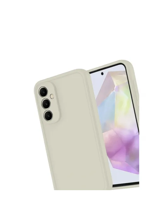 Samsung Galaxy A17 5g Viera Silikon - Krem