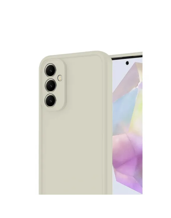 Samsung Galaxy A17 5g Viera Silikon - Krem