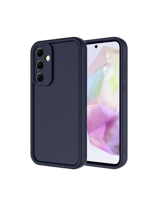 Samsung Galaxy A17 5g Viera Silikon - Lacivert