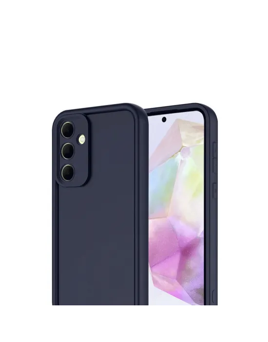 Samsung Galaxy A17 5g Viera Silikon - Lacivert