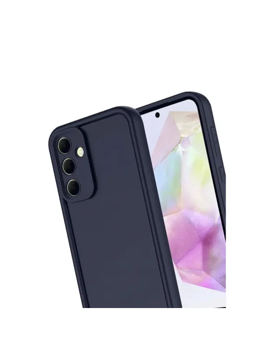 Samsung Galaxy A17 5g Viera Silikon - Lacivert