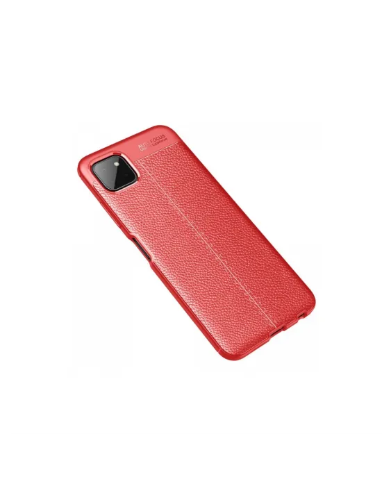 Samsung Galaxy A22 Kılıf Auto Focus Kapak - Kırmızı