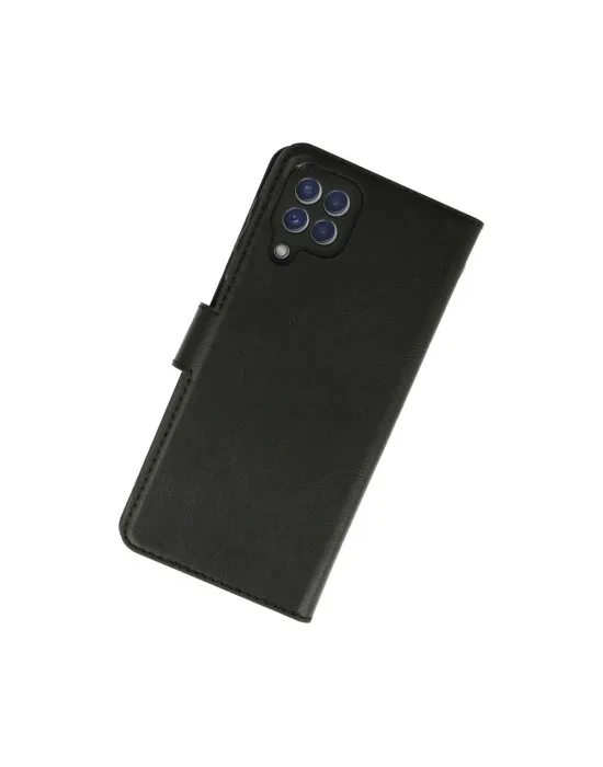 Samsung Galaxy A22 Kılıf Trend S Plus Kapaklı Kılıf - Siyah