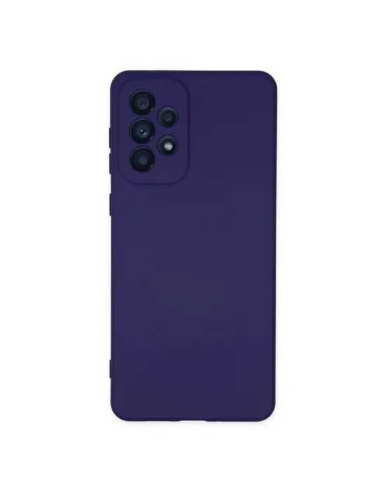 Samsung Galaxy A23 4g Kılıf Nano İçi Kadife Silikon - Mor
