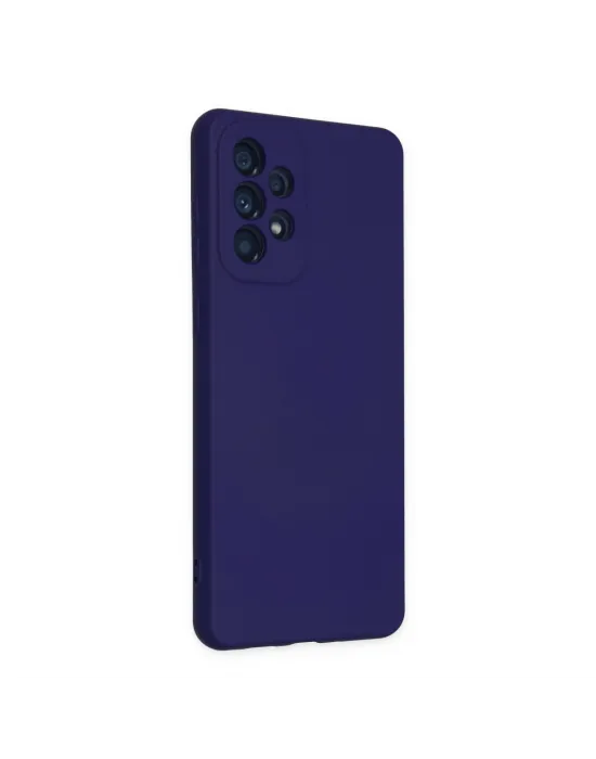 Samsung Galaxy A23 4g Kılıf Nano İçi Kadife Silikon - Mor