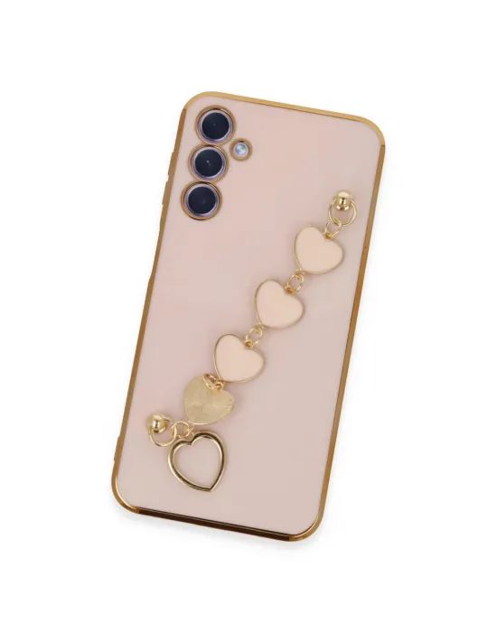 Samsung Galaxy A24 4g Kılıf Esila Silikon - Pudra