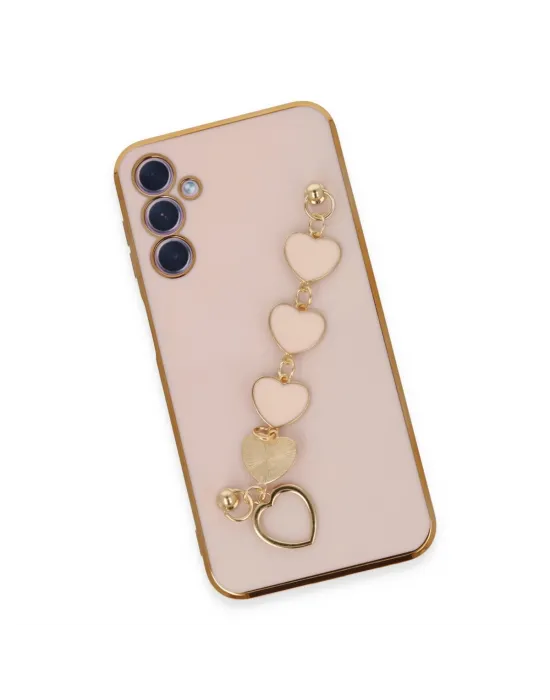 Samsung Galaxy A24 4g Kılıf Esila Silikon - Pudra