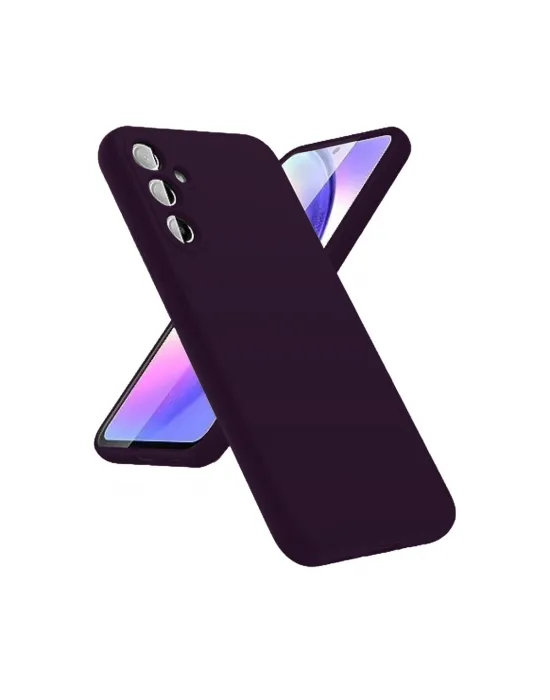 Samsung Galaxy A24 4g Kılıf First Silikon - Mor