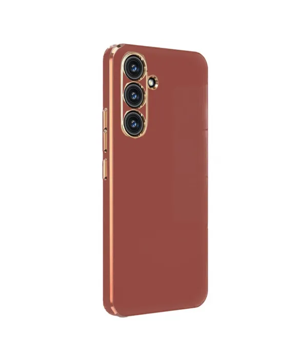 Samsung Galaxy A24 4g Kılıf Volet Silikon - Kırmızı