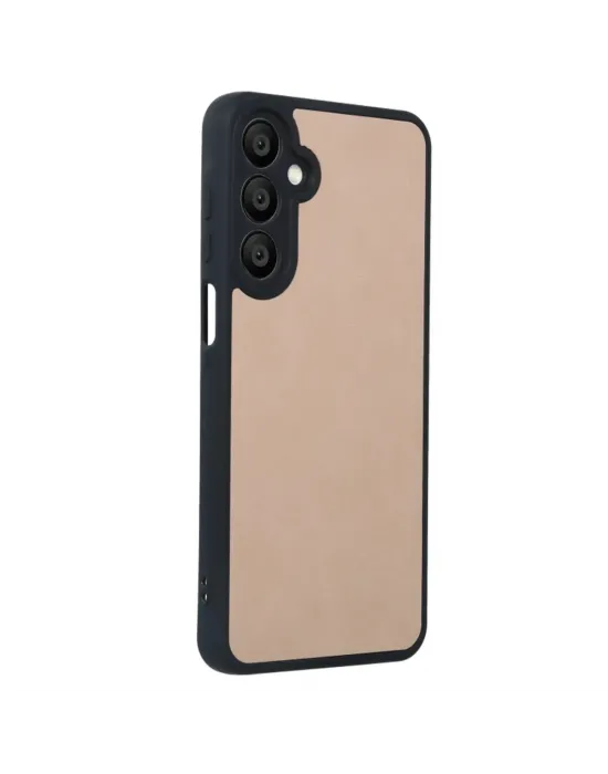 Samsung Galaxy A26 Kılıf Aras Deri Kapak - Pudra