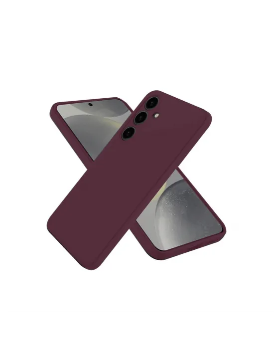Samsung Galaxy A26 Kılıf First Silikon - Mürdüm