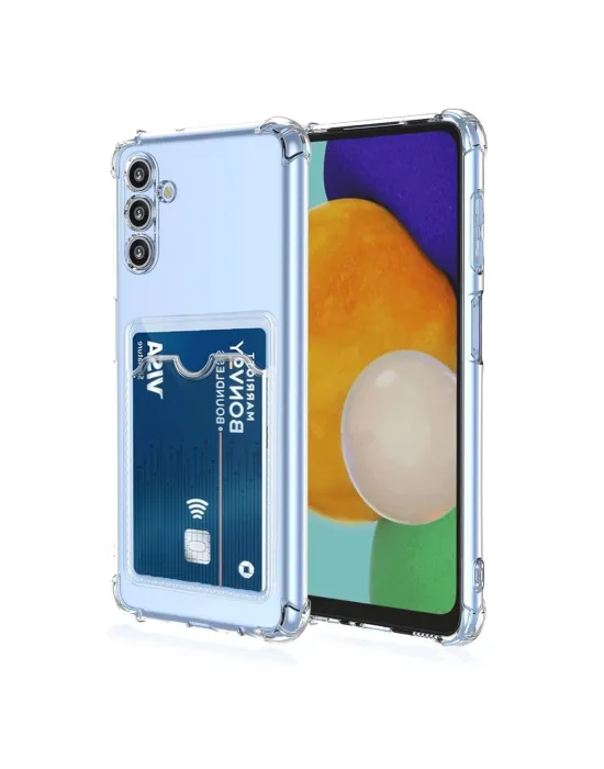 Samsung Galaxy A26 Kılıf Kart Şeffaf Silikon - Şeffaf