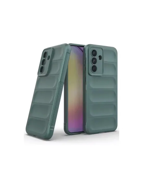 Samsung Galaxy A26 Kılıf Optimum Silikon - Koyu Yeşil