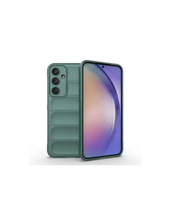 Samsung Galaxy A26 Kılıf Optimum Silikon - Koyu Yeşil