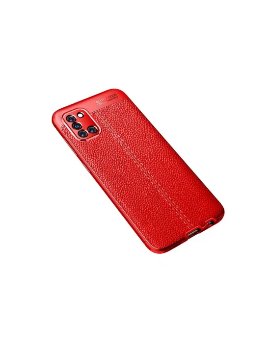 Samsung Galaxy A31 Kılıf Auto Focus Kapak - Kırmızı