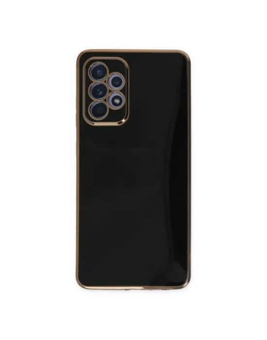 Samsung Galaxy A32 Kılıf Volet Silikon - Siyah