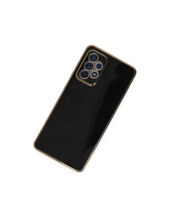 Samsung Galaxy A32 Kılıf Volet Silikon - Siyah