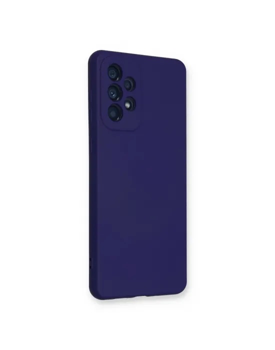 Samsung Galaxy A33 5g Kılıf Nano İçi Kadife Silikon - Mor