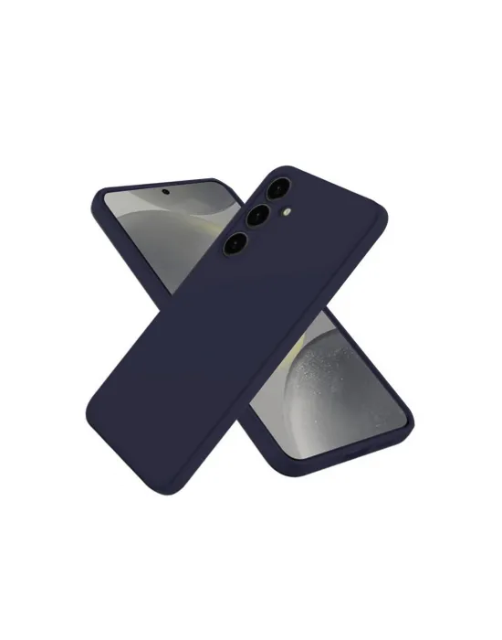 Samsung Galaxy A36 Kılıf First Silikon - Lacivert