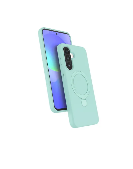 Samsung Galaxy A36 Regal Magsafe Standlı Kapak - Su Yeşili