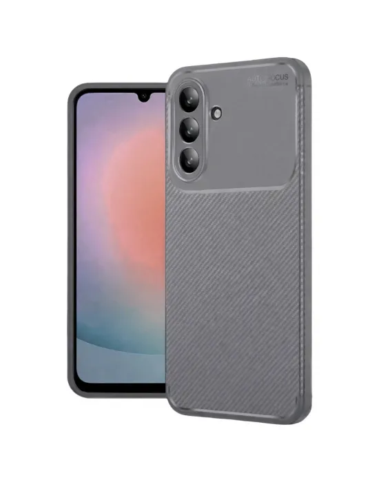 Samsung Galaxy A37 5g Auto Focus Karbon Kapak - Gri