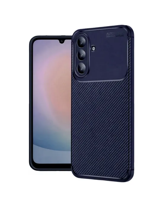 Samsung Galaxy A37 5g Auto Focus Karbon Kapak - Lacivert