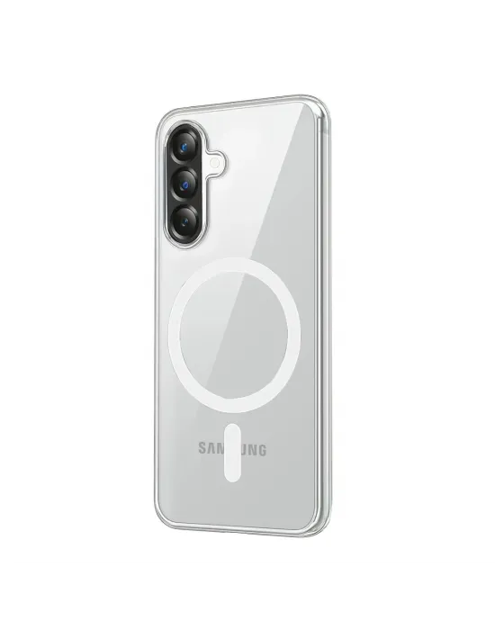 Samsung Galaxy A37 5g Combo Sert Şeffaf Magsafe Kapak - Şeffaf