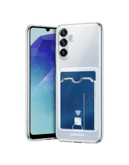 Samsung Galaxy A37 5g Kart Şeffaf Silikon - Şeffaf