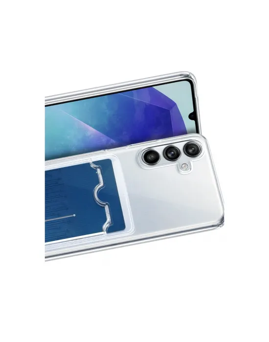 Samsung Galaxy A37 5g Kart Şeffaf Silikon - Şeffaf