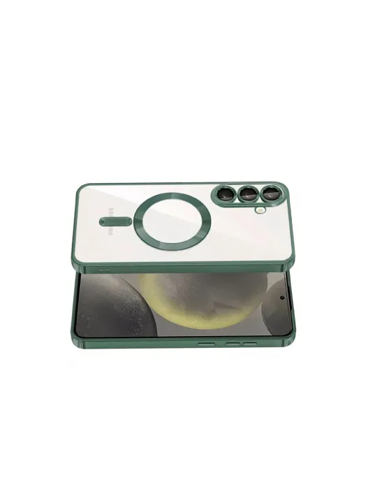 Samsung Galaxy A37 5g Kross Magneticsafe Kapak - Koyu Yeşil