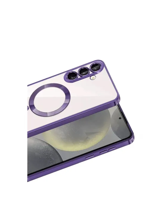 Samsung Galaxy A37 5g Kross Magneticsafe Kapak - Mor