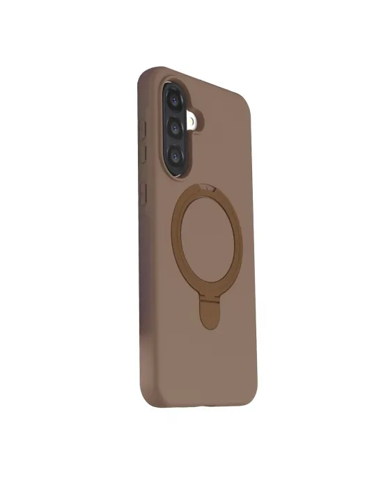 Samsung Galaxy A37 5g Regal Magsafe Standlı Kapak - Çöl Titanyum