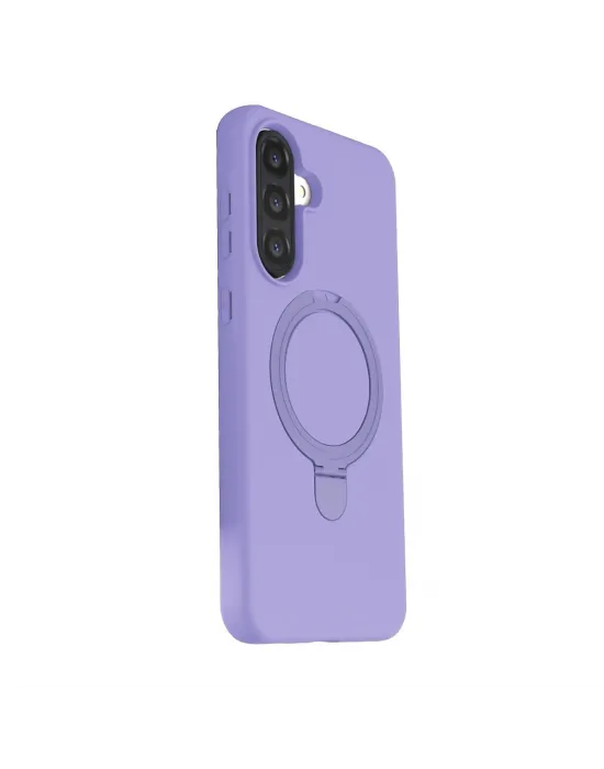 Samsung Galaxy A37 5g Regal Magsafe Standlı Kapak - Lila