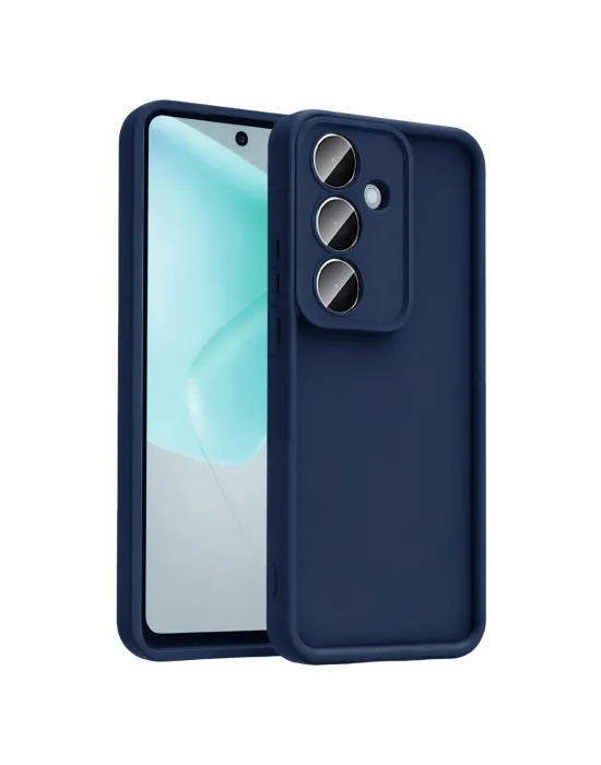 Samsung Galaxy A37 5g Viera Silikon - Lacivert