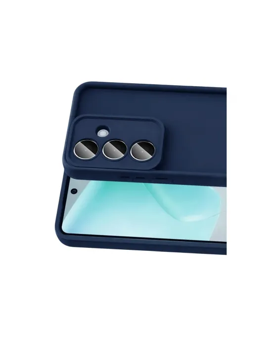 Samsung Galaxy A37 5g Viera Silikon - Lacivert