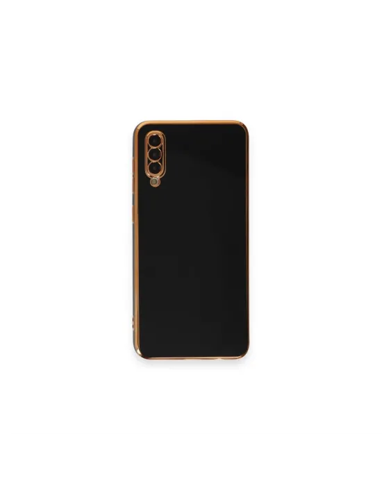Samsung Galaxy A50 Kılıf Volet Silikon - Siyah