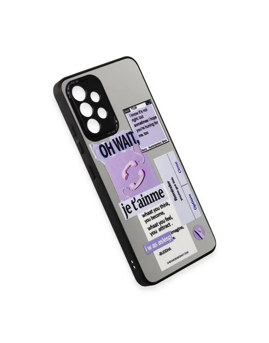 Samsung Galaxy A52 Kılıf Mirror Desenli Kapak - Mirror - 4