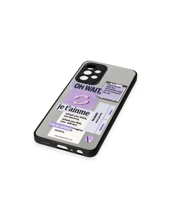 Samsung Galaxy A52 Kılıf Mirror Desenli Kapak - Mirror - 4