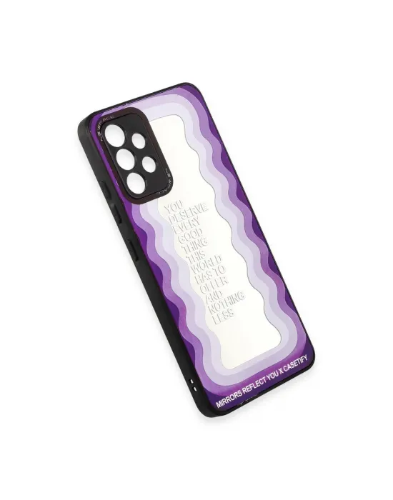Samsung Galaxy A52 Kılıf Mirror Desenli Kapak - Mirror - 5
