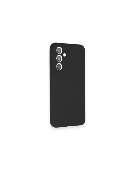 Samsung Galaxy A54 5g Kılıf Nano İçi Kadife Silikon - Siyah