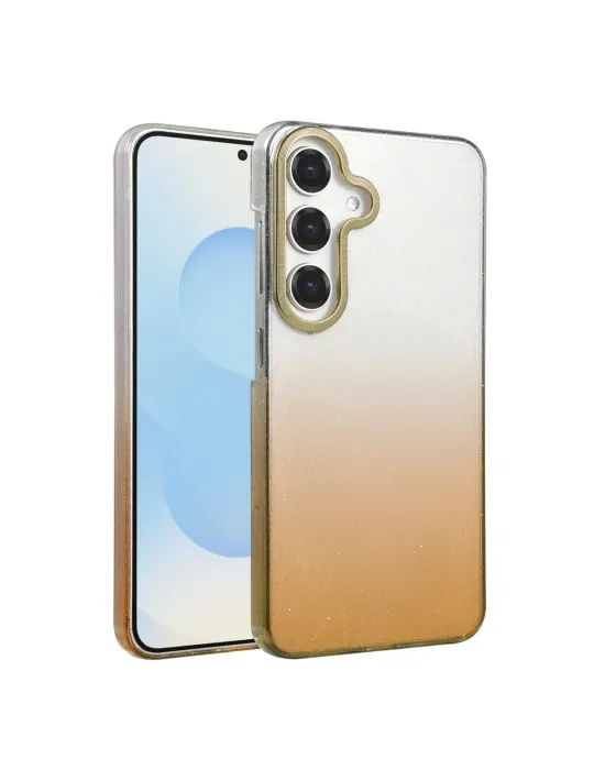 Samsung Galaxy A55 5g Glossy Kapak - Çöl Titanyum