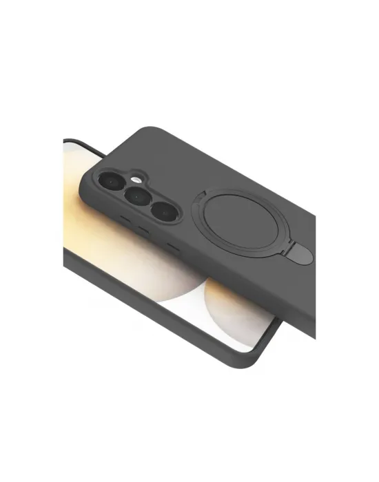Samsung Galaxy A55 5g Regal Magsafe Standlı Kapak - Titan Gri