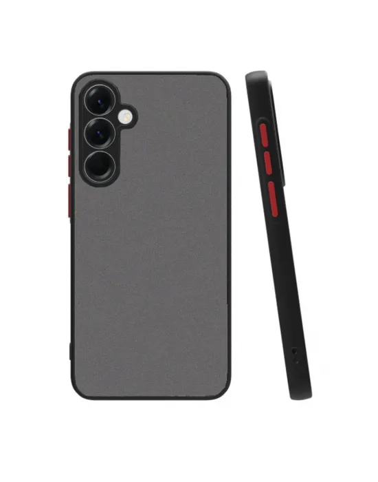 Samsung Galaxy A56 Kılıf Montreal Silikon Kapak - Siyah