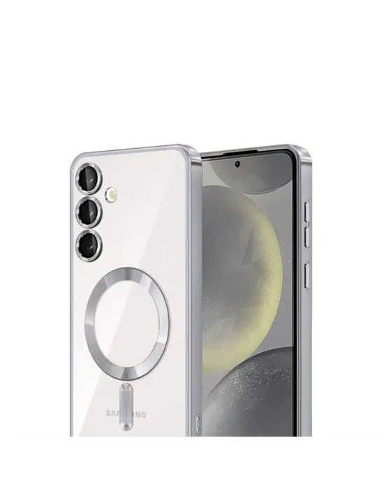Samsung Galaxy A56 Kross Magneticsafe Kapak - Gümüş