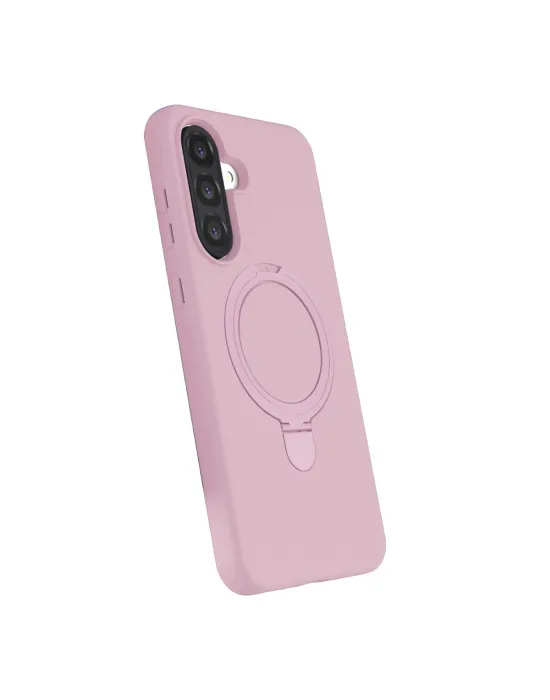 Samsung Galaxy A56 Regal Magsafe Standlı Kapak - Açık Pembe