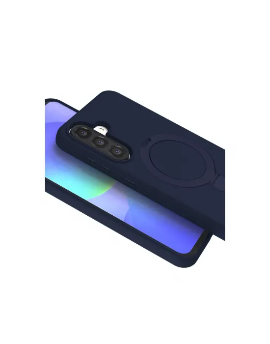 Samsung Galaxy A56 Regal Magsafe Standlı Kapak - Lacivert