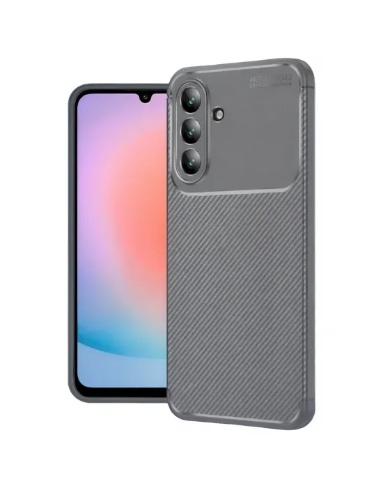 Samsung Galaxy A57 5g Auto Focus Karbon Kapak - Gri
