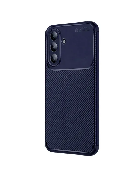 Samsung Galaxy A57 5g Auto Focus Karbon Kapak - Lacivert